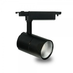 Трековий світильник Feron AL103 COB 30W 2700LM 2700K IP40 чорний 97*205*194 мм (6673)