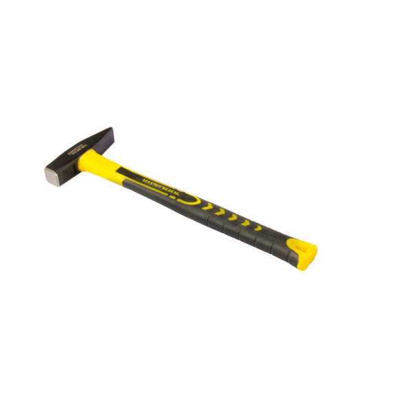Молоток слюсарний MASTERTOOL 300 г рукоятка зі скловолокна 02-0803