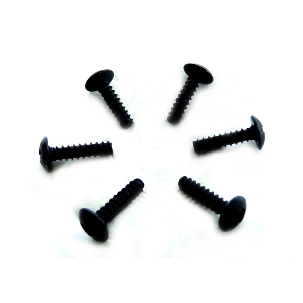 3*12 Round Head Self-Tapping Screws 6P
