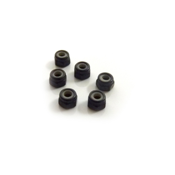 M3 Nylon Lock Nuts 8P