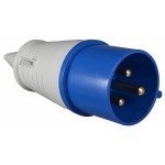 Вилка переносна ВП 32А/3 2Р + РЕ (023) - Зображення 2