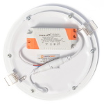 Світильник точковий врізний ЄВРОСВІТЛО 12Вт коло LED-R-170-12 4200К - Зображення 2