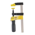 Струбцина столярна MASTERTOOL тип "F" 150х50 мм 1700Н дерев'яна ручка DIN5117 07-0000 - Зображення 2