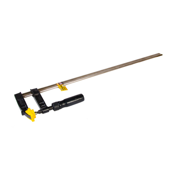 Струбцина столярна MASTERTOOL тип "F" 800х120 мм 3200Н дерев'яна ручка DIN5117 07-0006