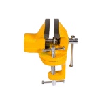 Тиски слюсарні MASTERTOOL поворотні міні 50 мм 07-0201