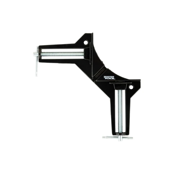 Струбцина кутова MASTERTOOL 90° ширина захвату 75 мм сила затискання 500 Н 07-0500