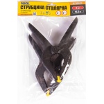 Струбцина столярна MASTERTOOL тип "A" 200 мм ширина захвату 95 мм сила затиснення 15.3 кг набір 2 шт 07-0595 - Зображення 2