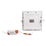 Світильник точковий врізний ЄВРОСВІТЛО 9Вт квадрат LED-S-150-9 4200К - Зображення 4