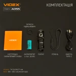 Портативний світлодіодний фонарик VIDEX VLF-A055 600Lm 5700K - Зображення 14