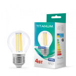 LED лампа TITANUM Filament G45 4W E27 4100K