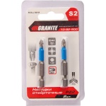 Насадки викруткові GRANITE РZ2х50 мм S2 2 шт 10-92-500 - Зображення 2