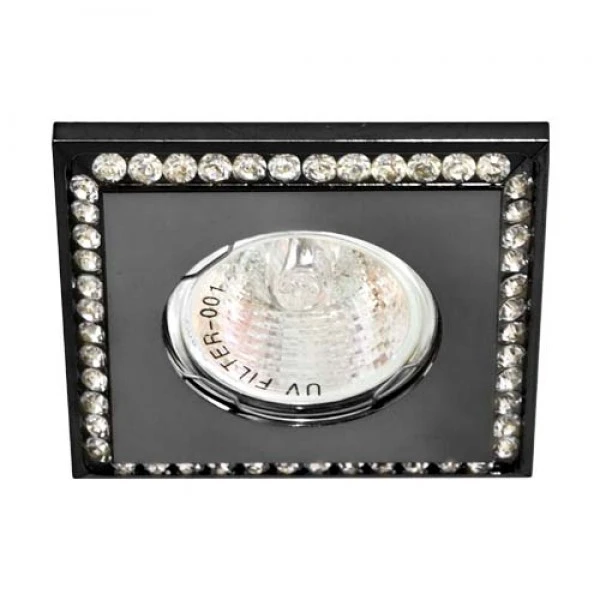 Світильник точковий Feron DL102-BK MR16 прозорий-чорний Max 50W (4398)