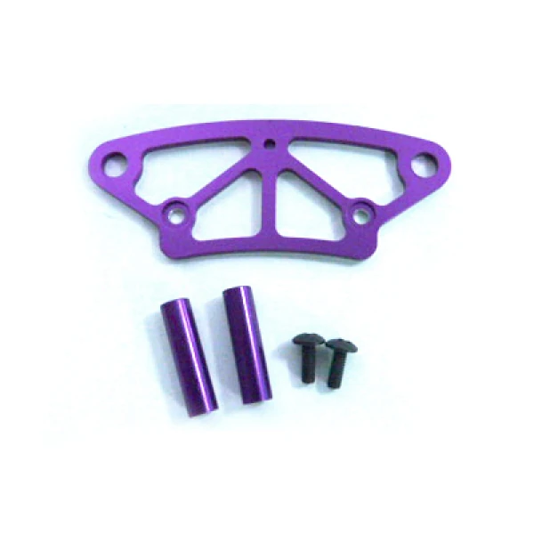Purple Alum Front Bumper Upper Plate 1P