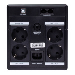Лінійно-інтерактивне ДБЖ LPM-U1100VA-P (770Вт) - Зображення 5