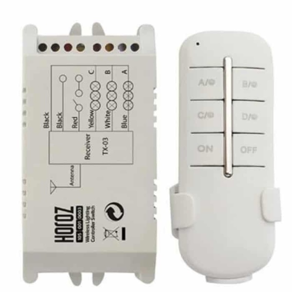 Пульт люстр трилінійний CONTROLLER-3 max 300W