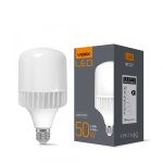 LED лампа VIDEX A118 50W E27 5000K 220V 12шт (VL-A118-50275)