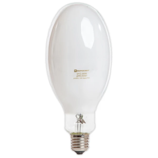 Лампа ртутно-вольфрамова GYZ 250 W 220v E27 (Євросвіт)
