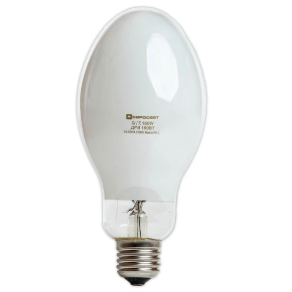 Лампа ртутно-вольфрамова GYZ 160 W 220v E27 (Євросвіт)
