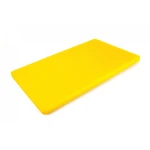 Двостороння обробна дошка LDPE, 500×300×20 мм, жовта