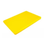 Двостороння обробна дошка LDPE, 400×300×20 мм, жовта