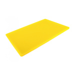 Двостороння обробна дошка LDPE, 600×400×13 мм, жовта