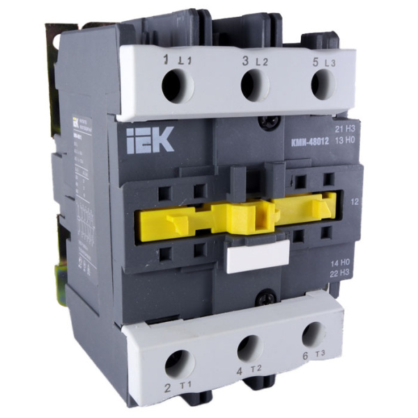 Контактор КМІ-48012 80А 110В/АС3 1з+1р (АЛЕ+НЗ) IEK (KKM41-080-110-11)