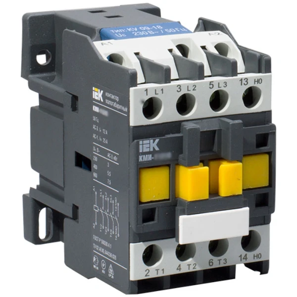 Контактор КМІ-11210 12А 380В/АС3 1з (АЛЕ) IEK (KKM11-012-400-10)