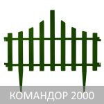 Набір огорожі для газону "Заборчик" (4в1)