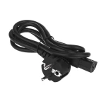 Кабель живлення 220V LP CEE 7/4 C13 - 1.2 м 3x0.5 мм2 - Зображення 3