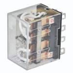 Реле РЕК77/4 (LY4) 10А 24В DC IEK (RRP10-4-10-024D) - Зображення 2