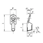Наконечник алюмінієвий 25-8-7-А-УХЛЗ - Зображення 2