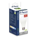 Світлодіодна лампа Feron LB-717 A65 230V 17W 1600Lm E27 4000K (5487) - Зображення 2