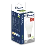 Світлодіодна лампа Feron LB-717 A65 230V 17W 1600Lm E27 4000K (5487) - Зображення 2