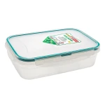 Контейнер Fresh Box 2 відсіку 0,5л + 0,5л прозорий