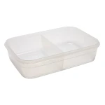 Контейнер Fresh Box 2 відсіку 0,5л + 0,5л прозорий - Зображення 3