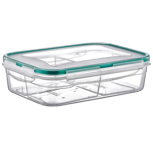 Контейнер Fresh Box 3 відсіку 0,5 л+0,25 л+0,25 л прозорий