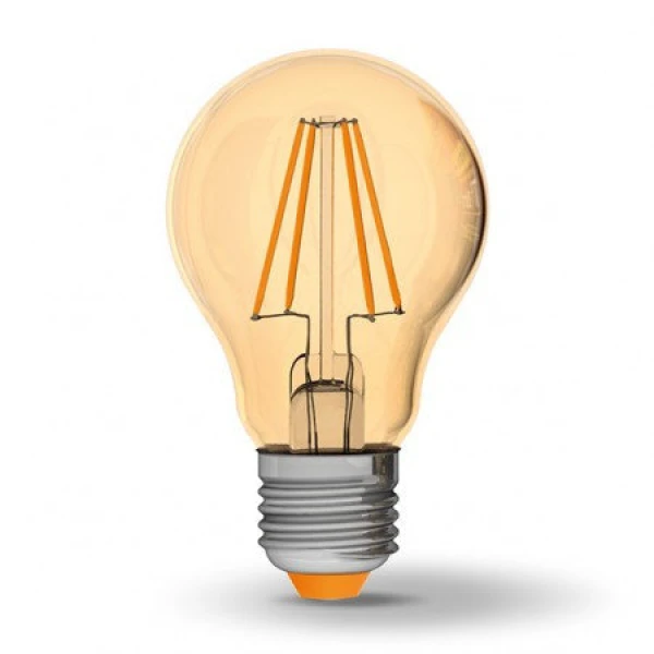 LED лампа VIDEX Filament A60FA 7W E27 2200K 220V (VL-A60FA-07272)