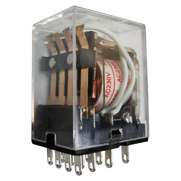 Реле РЕК77/4 (LY4) 10А 24В DC IEK (RRP10-4-10-024D)