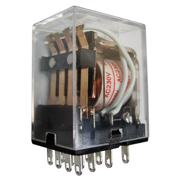 Реле РЕК77/4 (LY4) 10А 24В DC IEK (RRP10-4-10-024D)