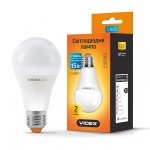 LED лампа VIDEX A65e 15W E27 4100K 220V 20шт/ящ (VL-A65e-15274)