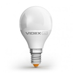Лампа світлодіодна LED VIDEX G45e 5W E14 4100K 220V (VL-G45e-05144) - Зображення 2