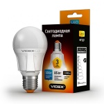 Світлодіодна лампа LED VIDEX A60 10W E27 3000K 220V (VL-A60-10273)