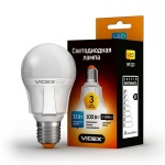 LED лампа VIDEX A60 11W E27 3000K 220V (VL-A60-11273)