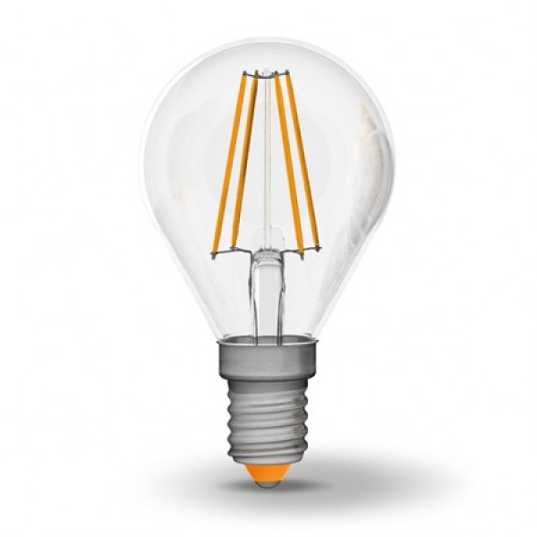 LED лампа VIDEX Filament G45F 4W E14 4100K 220V (VL-G45F-04144)