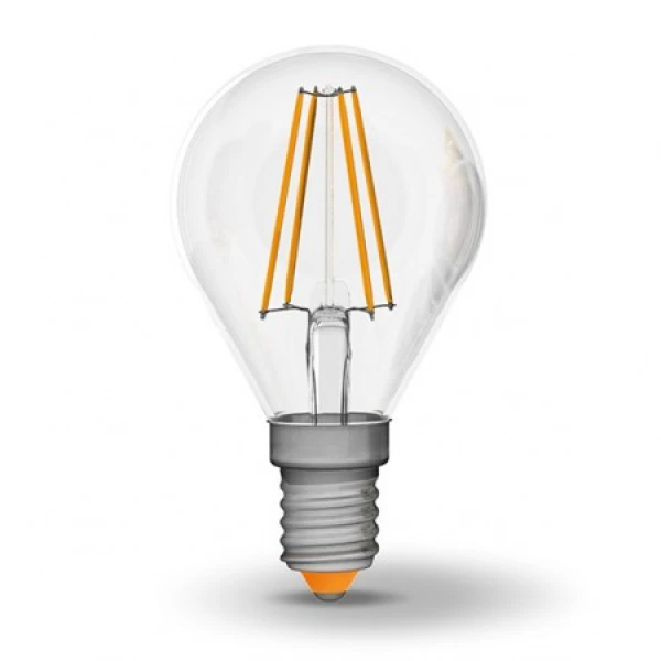 LED лампа VIDEX Filament G45F 4W E14 4100K 220V (VL-G45F-04144)