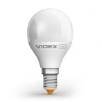 Світлодіодна лампа LED VIDEX G45e 5W E14 3000K 220V (VL-G45e-05143) - Зображення 2