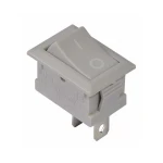 KCD1-101 Grey/Grey Перемикач 1 кл. сірий