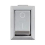 KCD1-101 Grey/Grey Перемикач 1 кл. сірий - Зображення 2