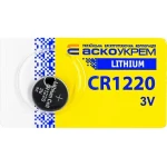 Батарейка літієва CR1220.BP5 (blister 5) - Зображення 2