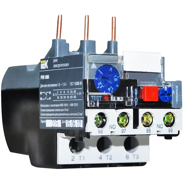 Реле РТІ-1303 електротеплове 0,25-0,4 А IEK (DRT10-C025-D004)